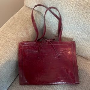 Liz Claiborne red handbag